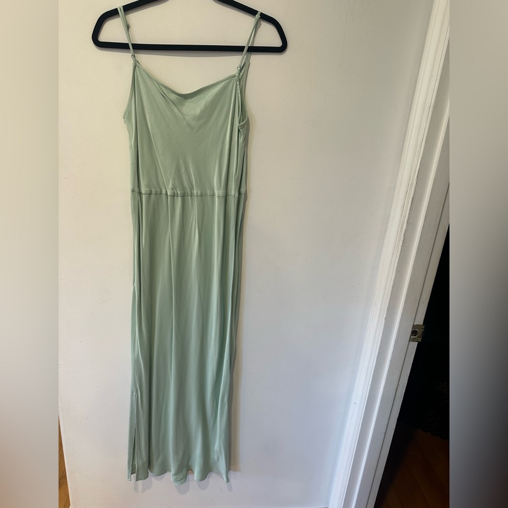 Anthropologie Elyse Slip Dress Mint - Picture 7 of 8